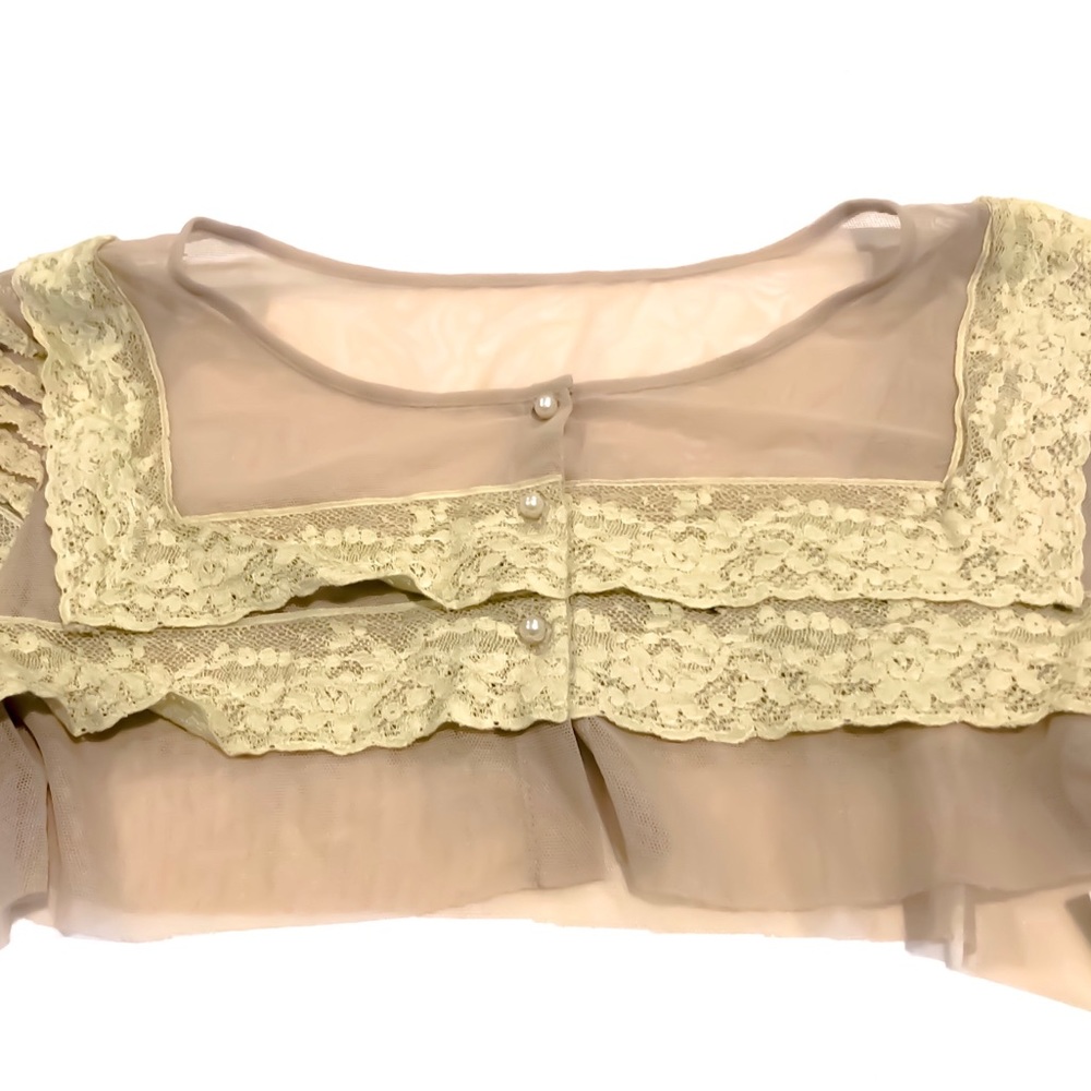 Beautiful Lace Bolero top